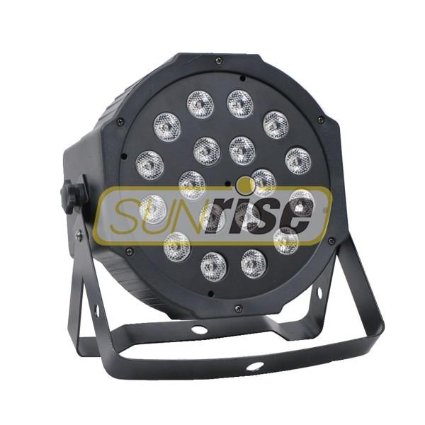 Quality Professional 18pcs Rgbwa Led Flat Par Light With Zoom Function , 6/12CH Channels for sale