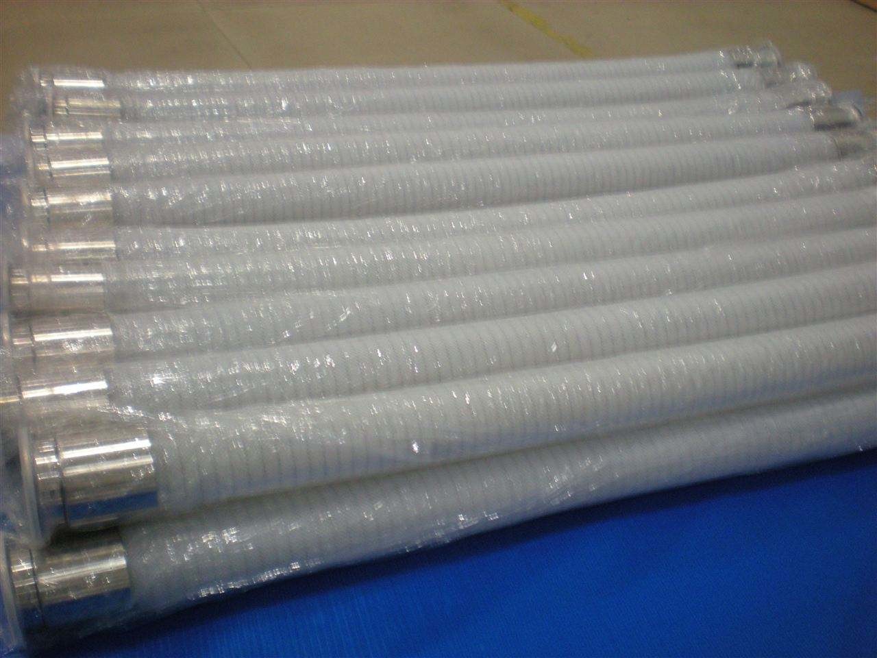 Braided 4 Ply Silicone Hose , Platinum Cured Silicone Tubing Chemical Compatibility