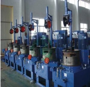 China High Speed Wire Drawing Machine Pulley type 346.9m/Min PLC Automatic Control wholesale