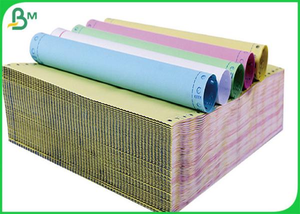 Quality 100% Virgin Wood Pulp Different Color Carbonless Copy Paper For General Printing for sale