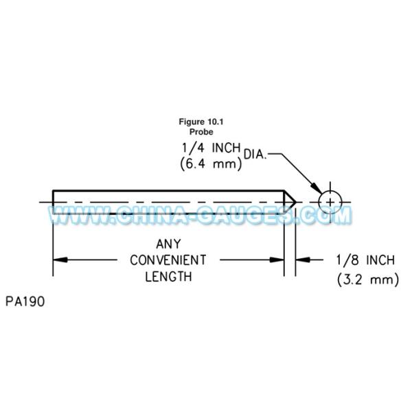 UL 498 Figure 10.1 Probe PA190