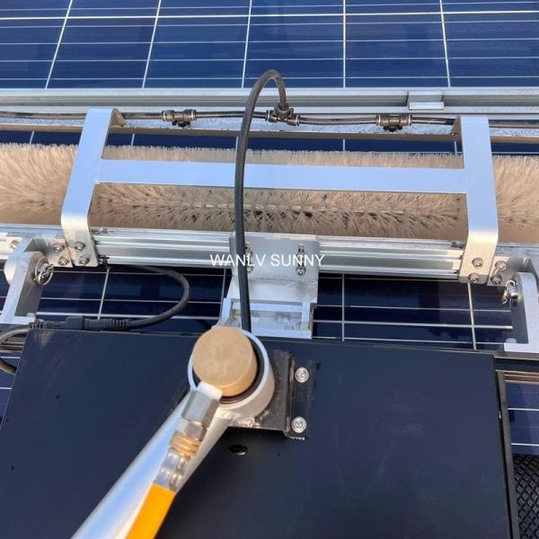 Quality Boost Your Solar Panel Efficiency with Wanlv Sunny Cleaning Robot 1190*970*350mm Size for sale