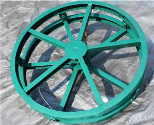 China High Flexibility FRP Round Industrial Cable Reel Support System wholesale