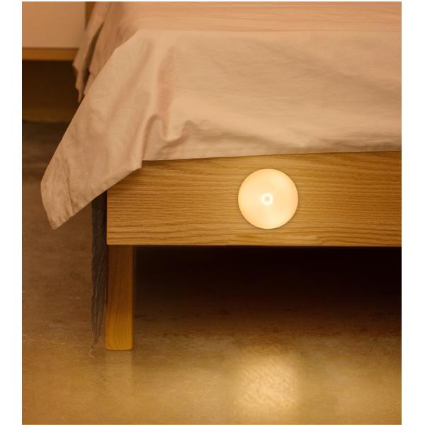 ABS Wireless 0.6W 3LEDs USB Rechargeable Motion Sensor Light