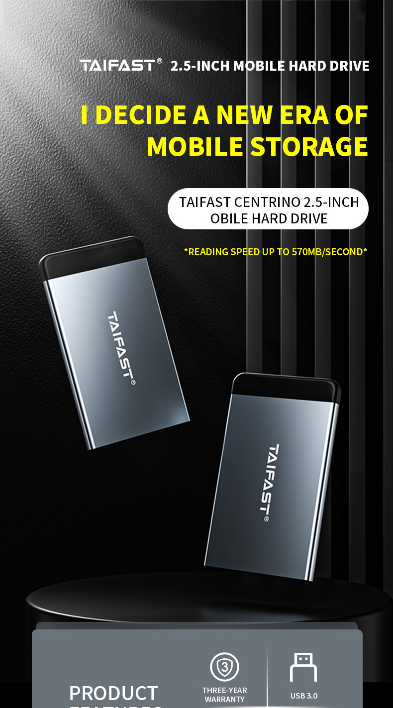 2.5inch Mobile Hard Drive 960gb 150g Portable Usb Rosh Sata External Hard Disk