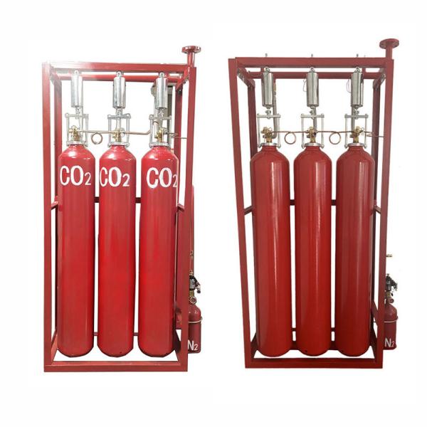 High Durability Carbon Dioxide CO2 Extinguishing System For Industrial Fire