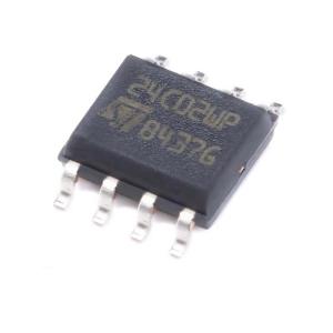 China 1Kbit 2Kbit EEPROM Chip I2C 400kHz Bus M24C02-WMN6TP wholesale