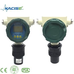 China Reliable explosion-proof ultrasonic level transmitter depth water measure with display on sale