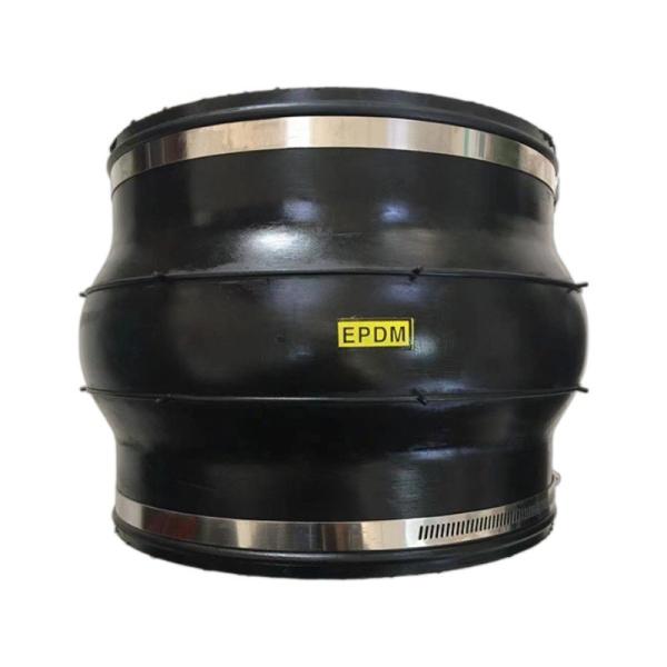 Customized Acid Alkali High Temperature Resistant Clamp Type Flexible Rubber Joint Pipeline Shock Absorber