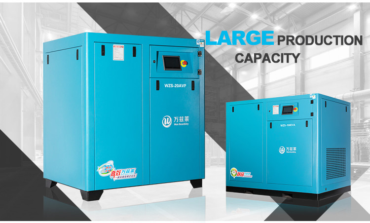 400KW fixed speed direct Screw Air Compressor Direct driven Air compressor manufacturer for Painting