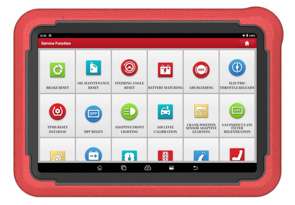 Launch X-431 PROS V5.0 Diagnostic Tool 37 Special Functions