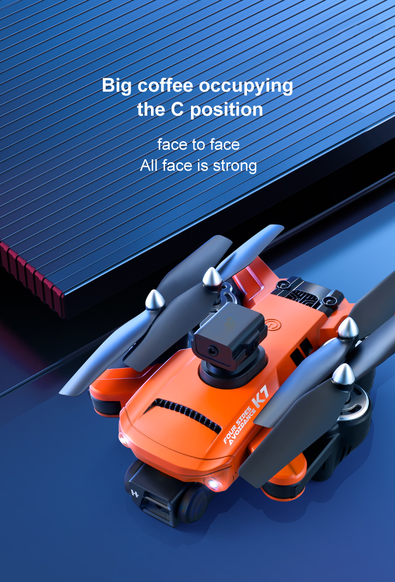 ESC HD Camera K7 Drone Optical Flow Positioning and Electrically Adjustable Remote Control for definition Aerial Photography