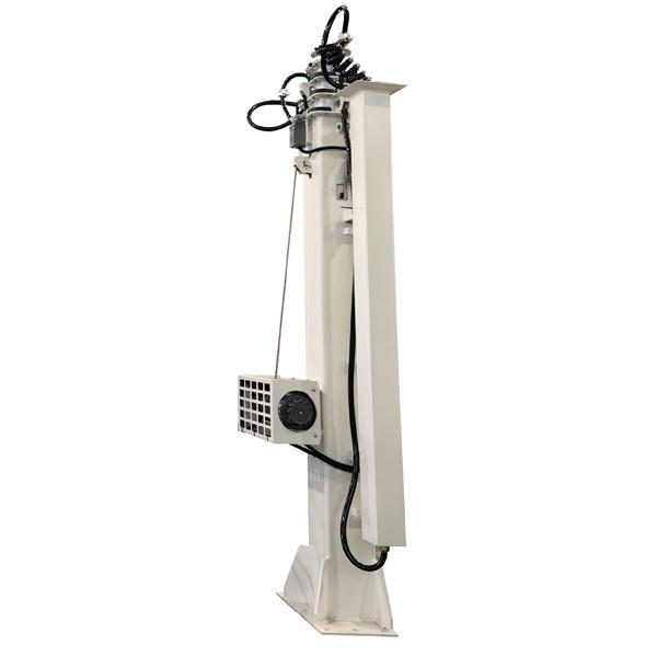 Quality Customized Electric Telescopic Mast 5m 16ft Lifting Height 80kg Bearing Weight for sale