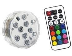 China IP68 Waterproof LED Pool Light Underwater Light LED RGB Submersible Swimming Pool Lamp Remote Control on sale