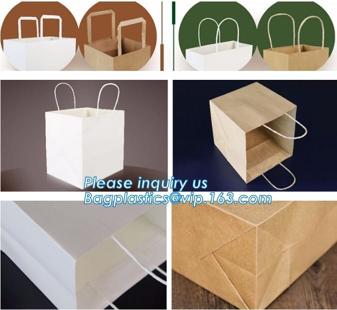Customized Cut Printed Coated Paper Shopping Bag with Matt Lamination,rope handle custom logo printed white paper bag