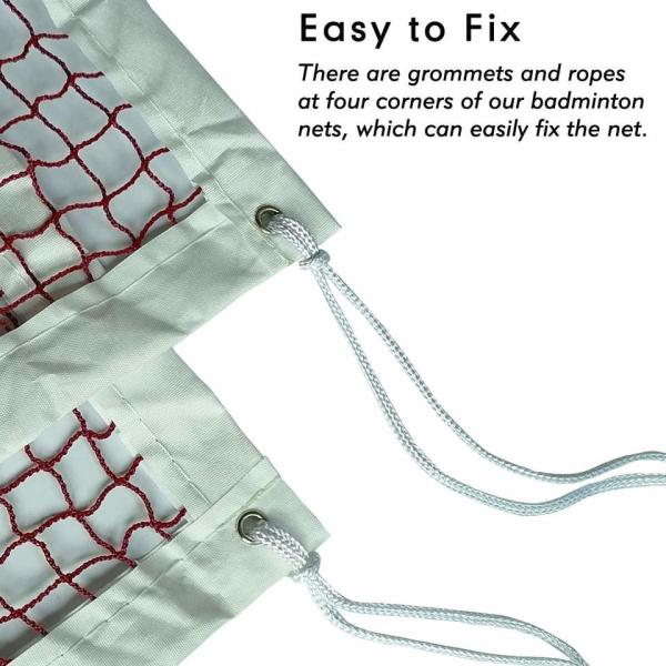 Pickleball Replacement Badminton Net Volleyball Tennis Net For Backyard