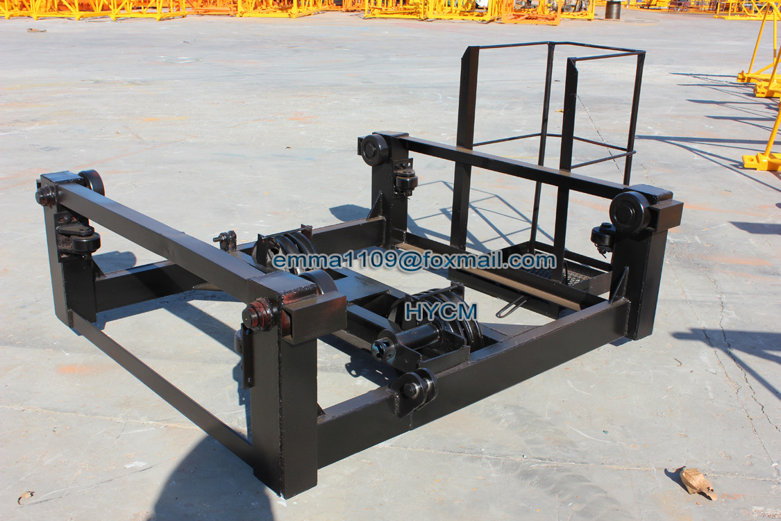 OEM TC3525 Tower Crain 35m Boom Length Lifting Capacity 2.5t Max Load 8t or 6t