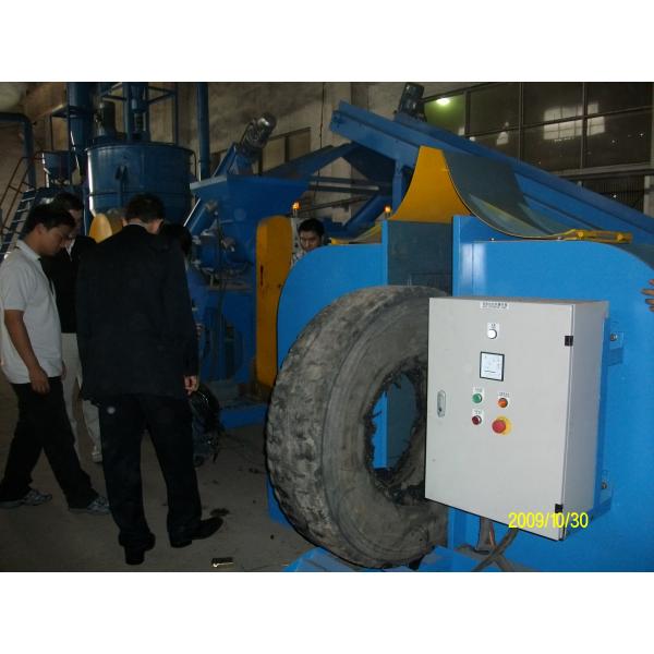 SG-1200 Double Hook Debeader Tyre Bead Remover Tyre wire drawer For Waste Tire Recycling Line