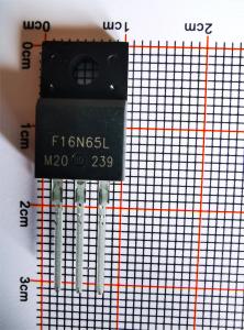 F16N65L TO-220F-3L N-CHANNEL High Power MOSFET 16A 650V Applications In Switching Power Supplies And Adaptors