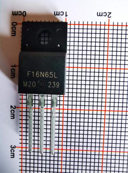 Quality F16N65L TO-220F-3L N-CHANNEL High Power MOSFET 16A 650V Applications In Switching Power Supplies And Adaptors for sale