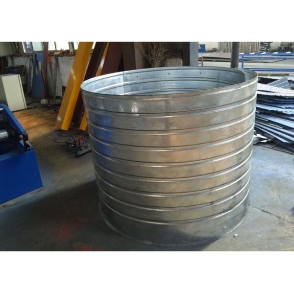 Agricultural Steel Silo Roll Forming Machine Automation Energy Saving