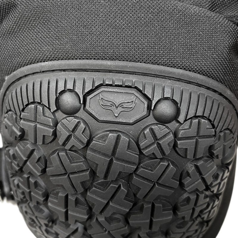 Design Thick TPR Hard Shell Knee Elbow Pads for 100% Polyester Industrial Applications