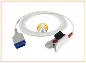 China GE  Spo2 Probe Sensor Adult Finger Clip Medical TPU 11 Pin For GE Marquette on sale