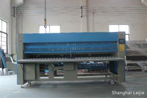 China Industrial Fitted Laundry Automatic Bed Sheet Folder With Computer Control System wholesale