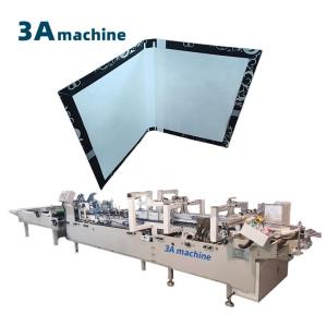 China CQT-800BS Automatic Book Cover Side Pasting Machine for Consistent Folding and Gluing wholesale