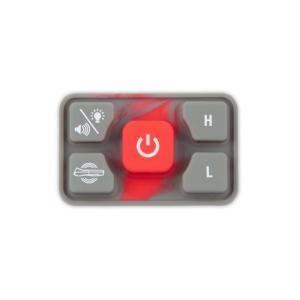 Custom Conductive Multi Color Silicone Keys Wear Resistant Keyboard
