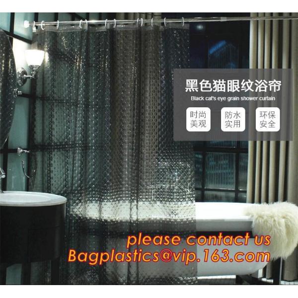 Stripe Hotel White Polyester Jacquard Shower Curtain,180x180cm maple leaf PEVA theme bathroom accessories shower curtain