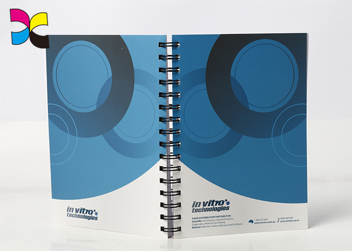 A6 Size Custom Spiral Notebooks , Business Personalized Spiral Bound Notebooks