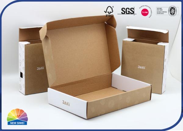 Quality Fold Corrugated Mailer Box Biodegradable Shipping Children Puzzle Music Box for sale