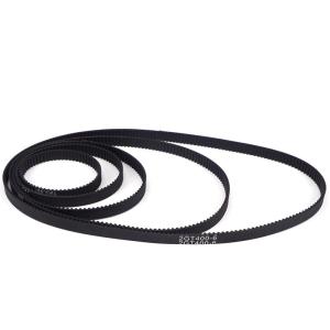 Black Width 6mm Pitch 2 mm 3D Printer Timing Belts GT2 Closed Loop