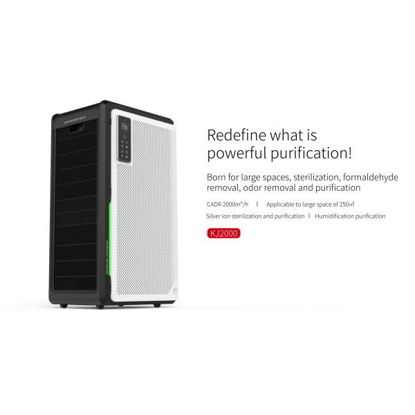 Powerful Large Coverage HEPA Filter Air Purifier Triple Filtration 6 Layers Purification Deep Air Cleaning Air Cleaner