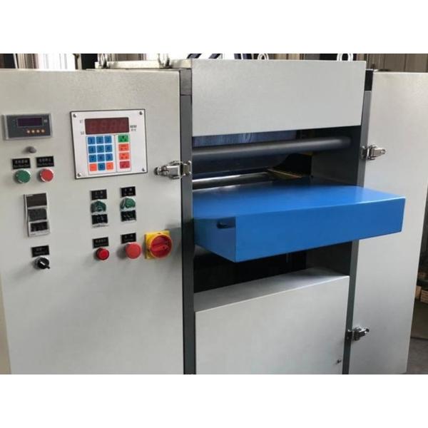 One Feed WPC Embossing Machine 400mm-1300mm Width MDF Embossing Machine