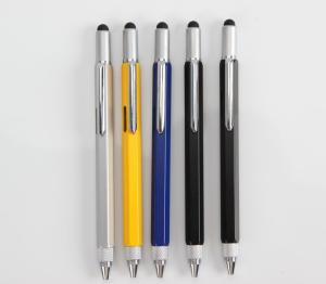 6 in 1 Tech Tool Stylus Touch Pen, Ballpoint pen ,Double end Screw driver Ruler in CM