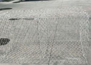 China Flexible Hexagonal Gabion Box , Steel Mesh Gabions For Bank Control on sale
