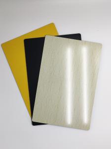 Polyester Surface Coating Fire Rated ACP Sheets 0.1mm  Cladding Type