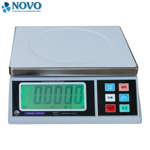 Quality LCD Electronic Weighing Scale Auto Zero Tracking Rechargeable Battery Operated for sale