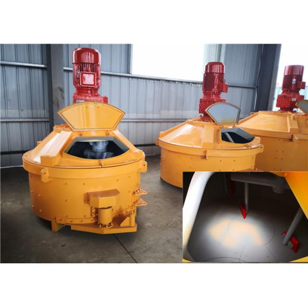High Wear Resistant Rubber Planetary Cement Mixer , High Speed Operation Cement Concrete Mixer