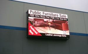 China P10 Display Front Service LED Module Outdoor Advertising Screen Video Showing wholesale