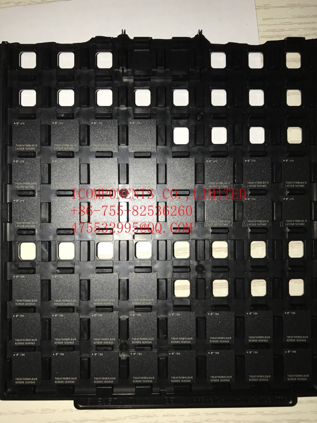 THGBF7G9L4LBATR TOSHIBA Flash Card 64G-byte 1.8V/3.3V Universal Flash Storage 153-Pin TFBGA - Trays (Alt: THGBF7T0L8LB