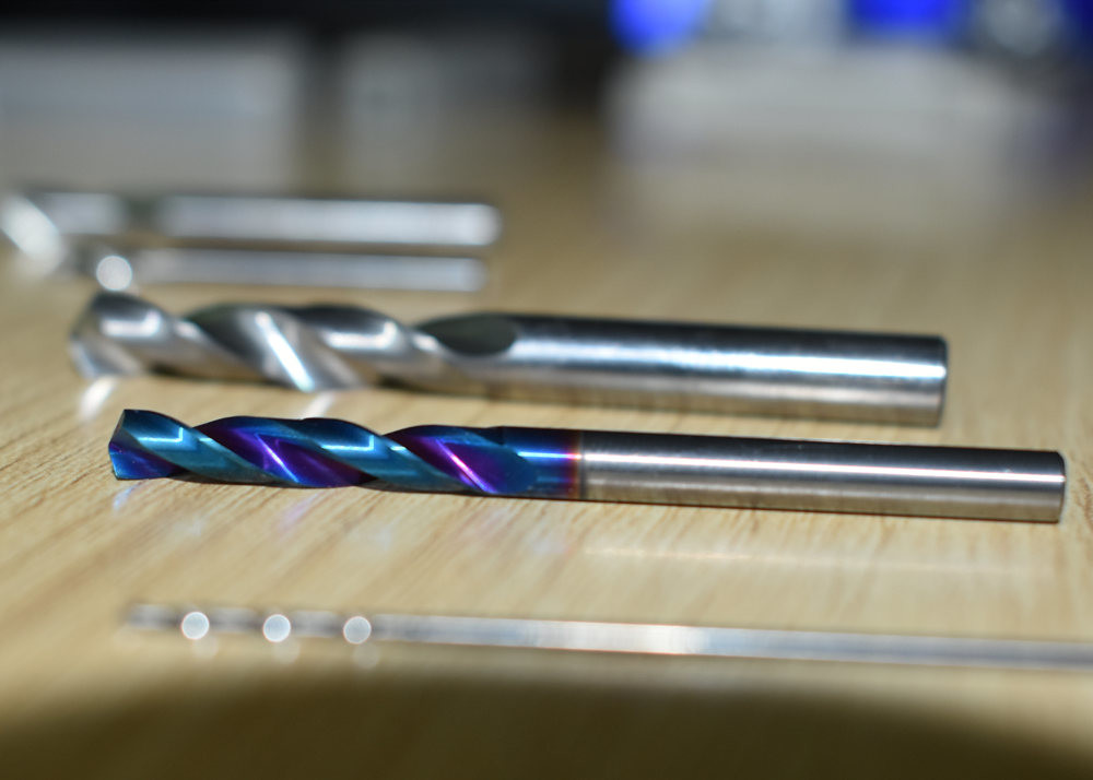 Tungsten Carbide Altin Coating Twist Drill Bit For Steel