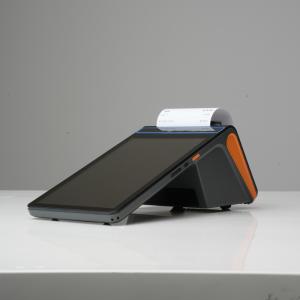 China Affordable Android Smart POS Terminal With NFC Card Reader And 2.4 Inch 320*240 Customer Display wholesale