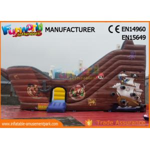 Custom Printing Inflatable Commercial Bouncy Castles With Slide