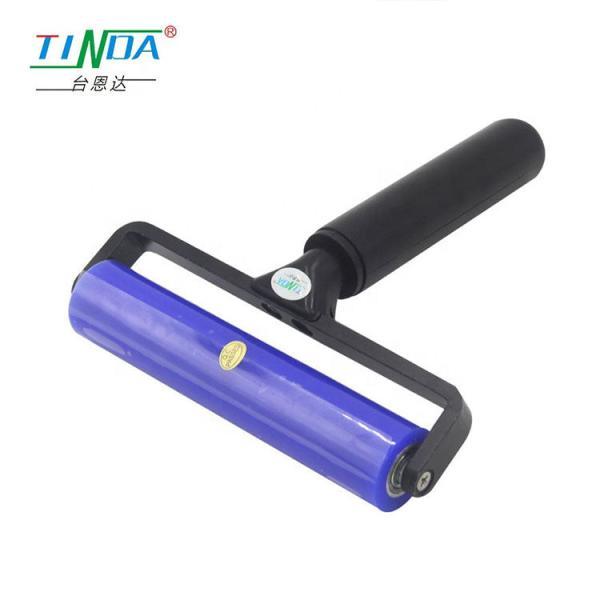 Wear Resistance Sticky Silicone Roller For Optoelectronic Industry