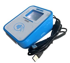 China USB HID IC Card Writer , Smart IC Card Reader Multifunctional( 1 insertion socket) wholesale