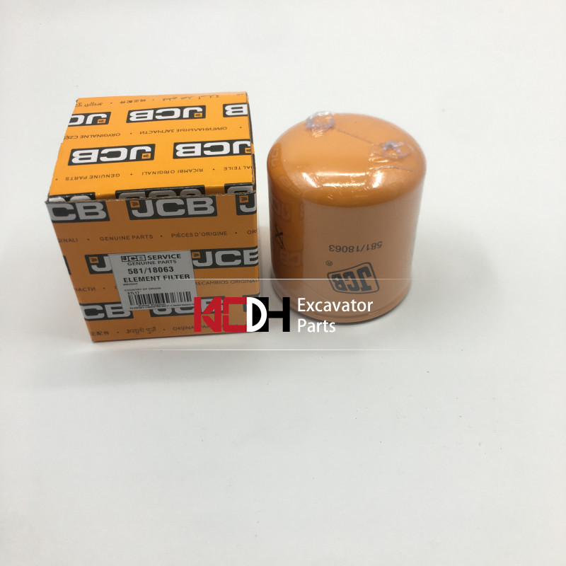 Jcb Excavator Engine Parts Loader Gearbox Oil Filter 581-18063