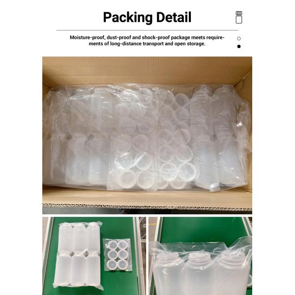 Empty Plastic Vial Bottles
